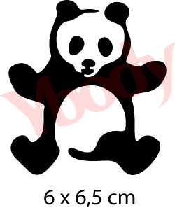 Panda Schablone