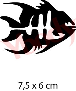 Fisch Schablone