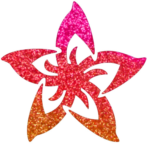 Lotusblüte Tattoo Schablone