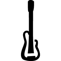 Gitarre Schablone