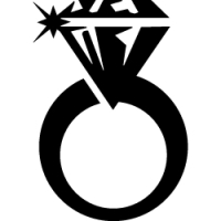 Diamant Ring Schablone